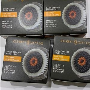 Clarisonic brush head for men alpha 4PK